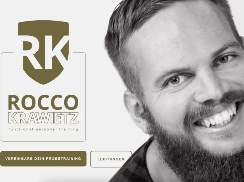 rocco krawietz personal training webdesign website erstellung